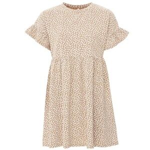 Rylee + Cru Dress Women’s Small Babydoll Terracotta Mini